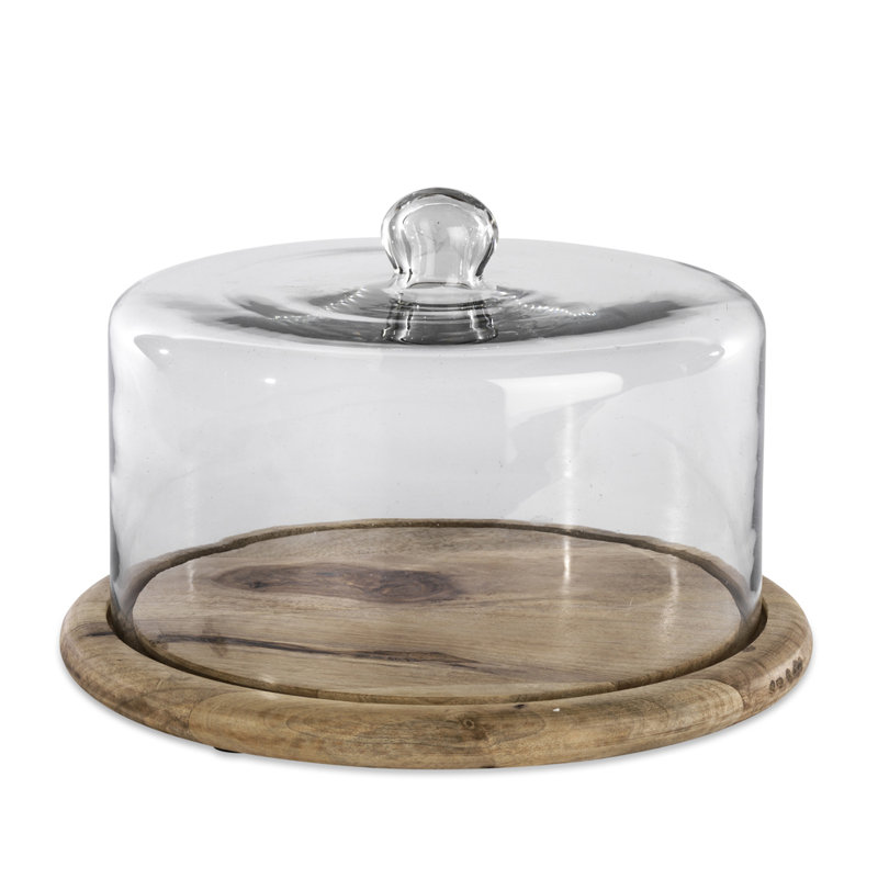 Nkuku Recycled Glass Cake Stand & Reviews Wayfair.co.uk